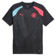 Puma 2023-24 Manchester City Men's SS Pre-Match Jersey (Front)