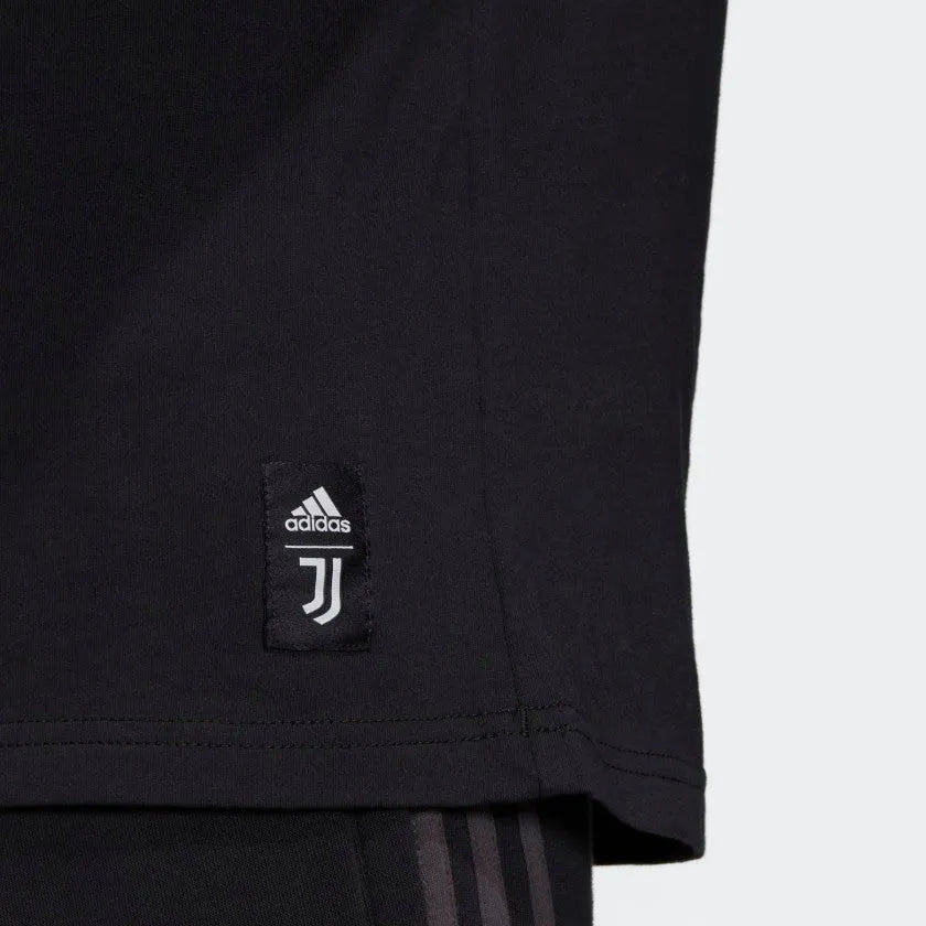 Adidas 2020-21 Juventus DNA Graphic Tee - Black-White