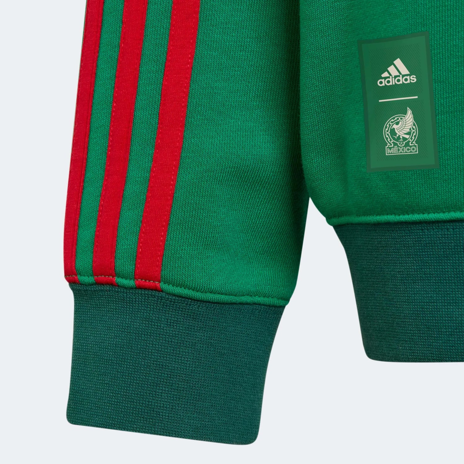 adidas 2022-23 Mexico Youth Crew Sweatshirt (Detail 2)