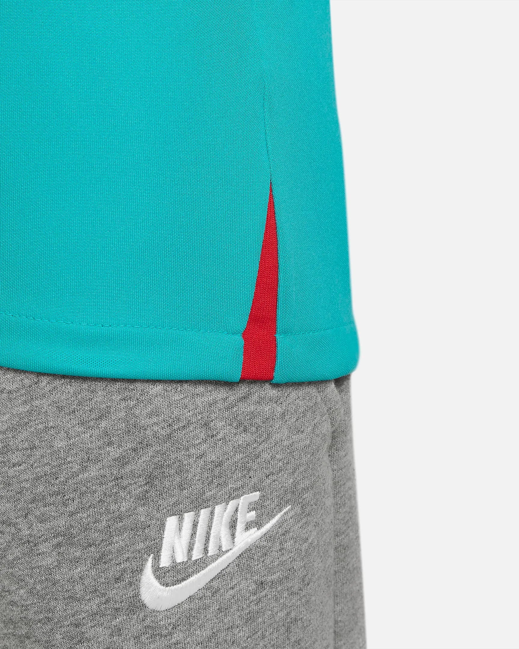 Nike 2022 FC Barcelona Youth DF Strike Top - Aqua-Blue-Obsidian (Detail 2)