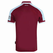 Umbro 2021-22 West Ham United Home Jersey - Burgundy- Sky Blue (Back)