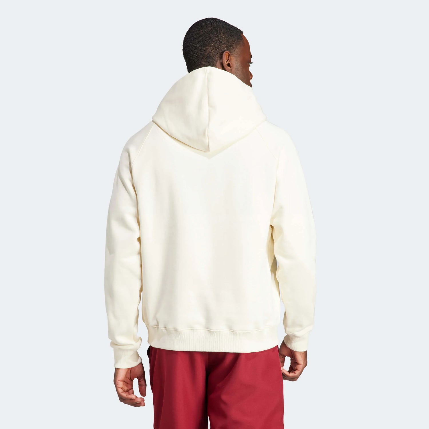 adidas 2023-24 Manchester United Men's Lifestyler Hoodie (Model - Back)