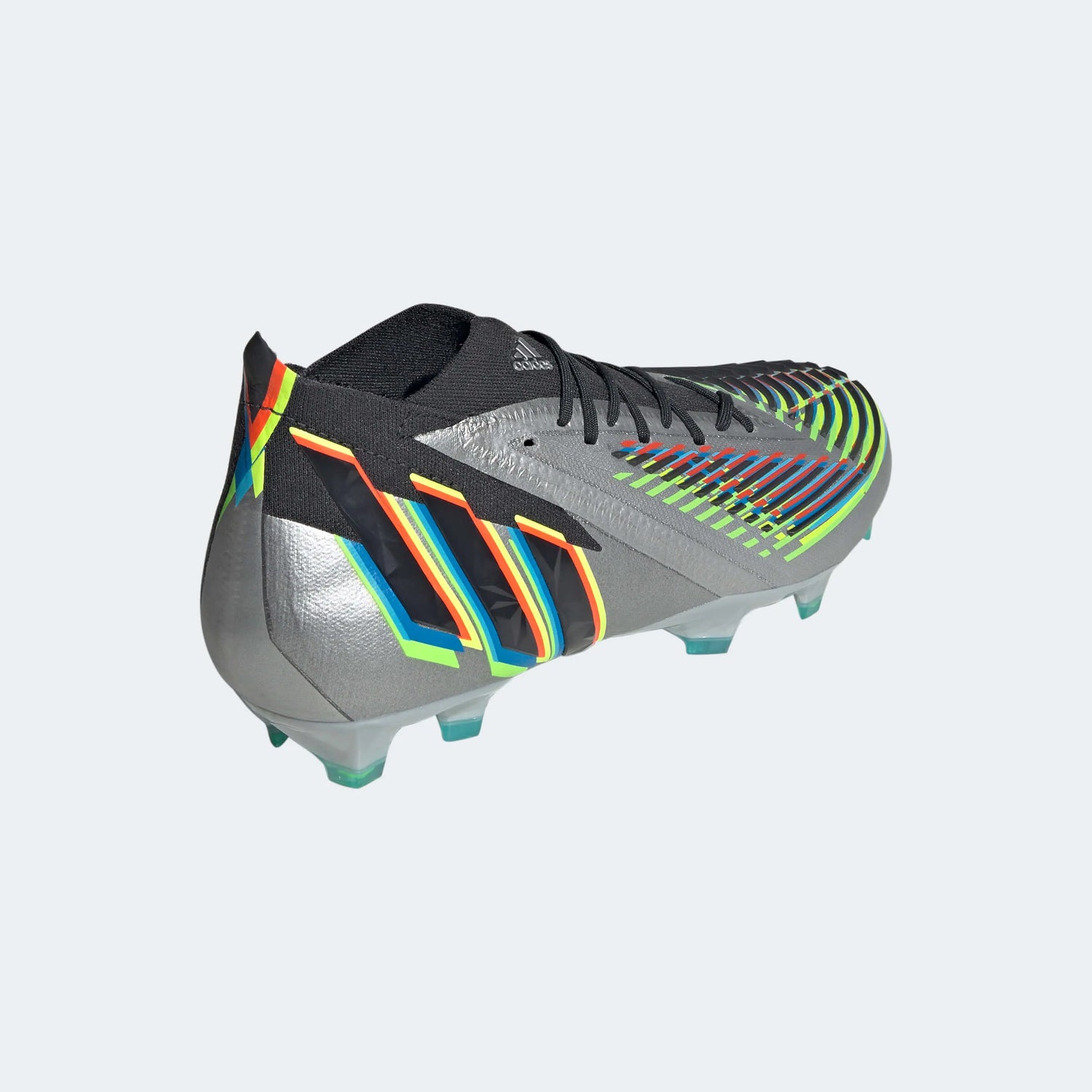 adidas Predator Edge.1 FG - Silver-Black (Diagonal 2)