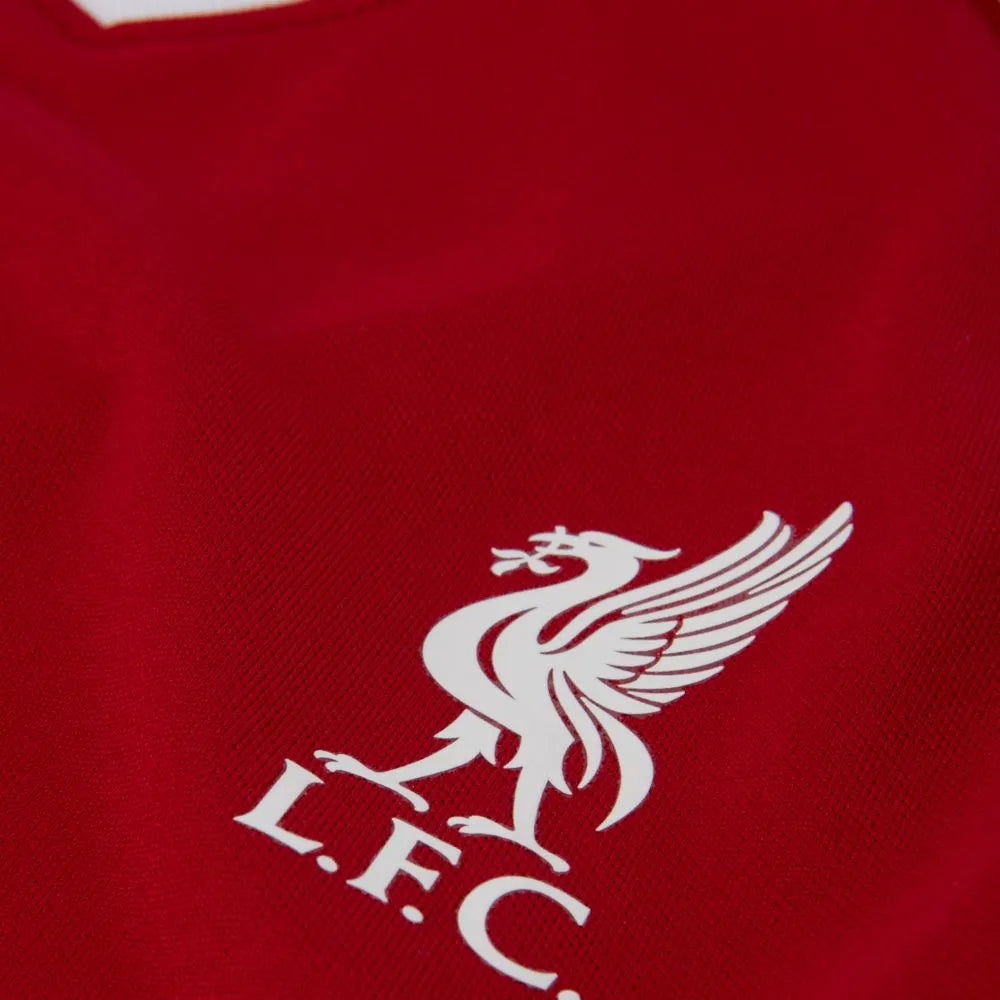 Nike 2020-21 Liverpool Home Baby-Toddler Kit - Red-White