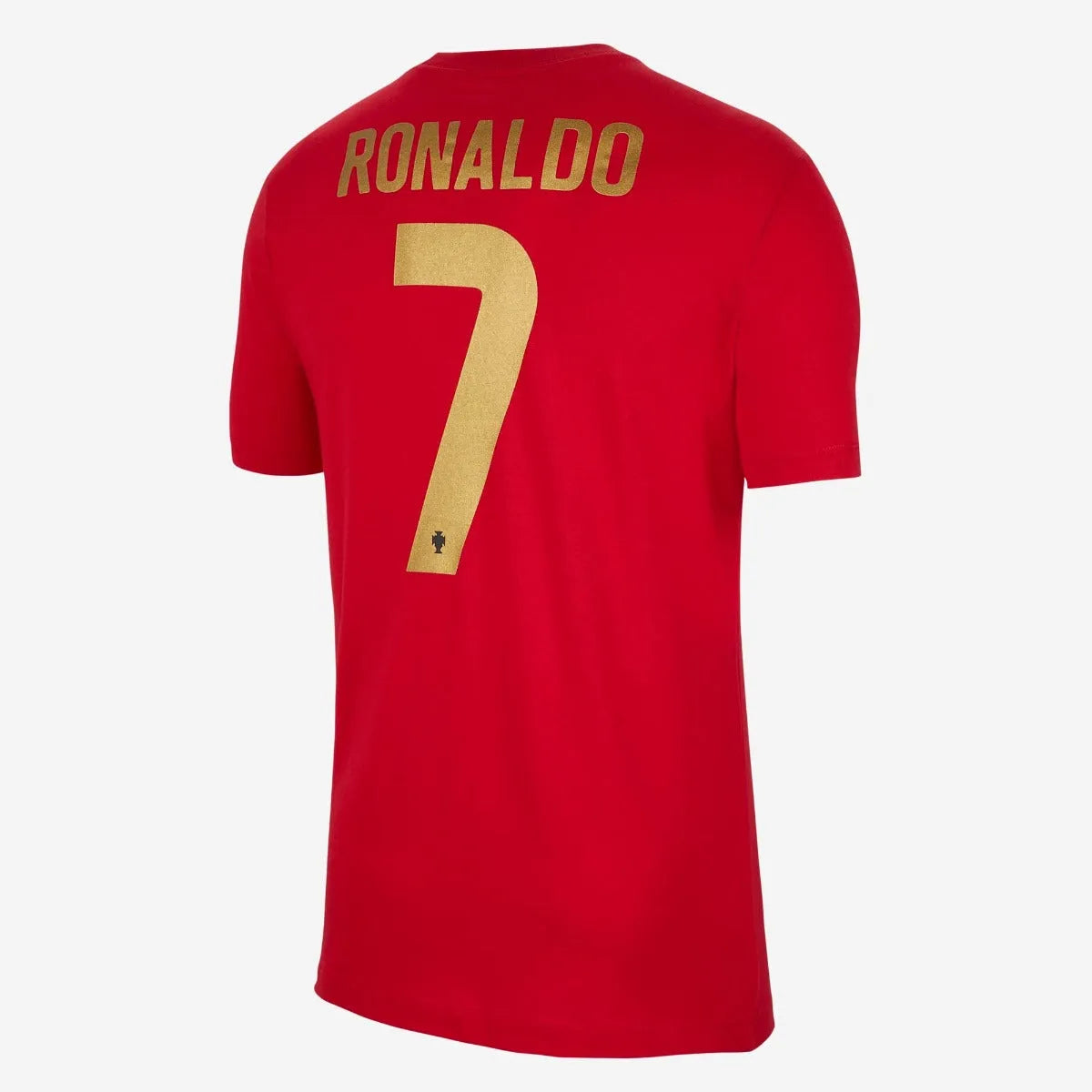 Nike 2020-21 Portugal CR7 Name and Number Tee - Red