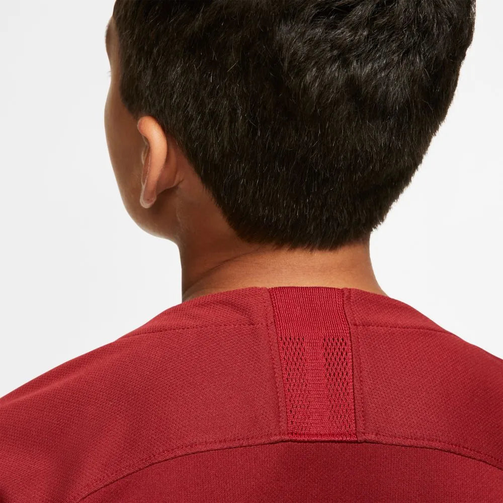 Nike 2019-20 Roma YOUTH Home Jersey - Red-Yellow
