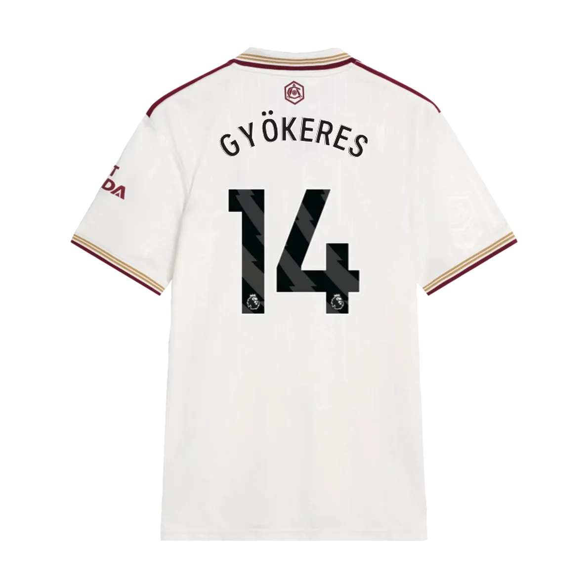 adidas 2025-26 Arsenal Men's Stadium Third Soccer Jersey (Gyokeres)