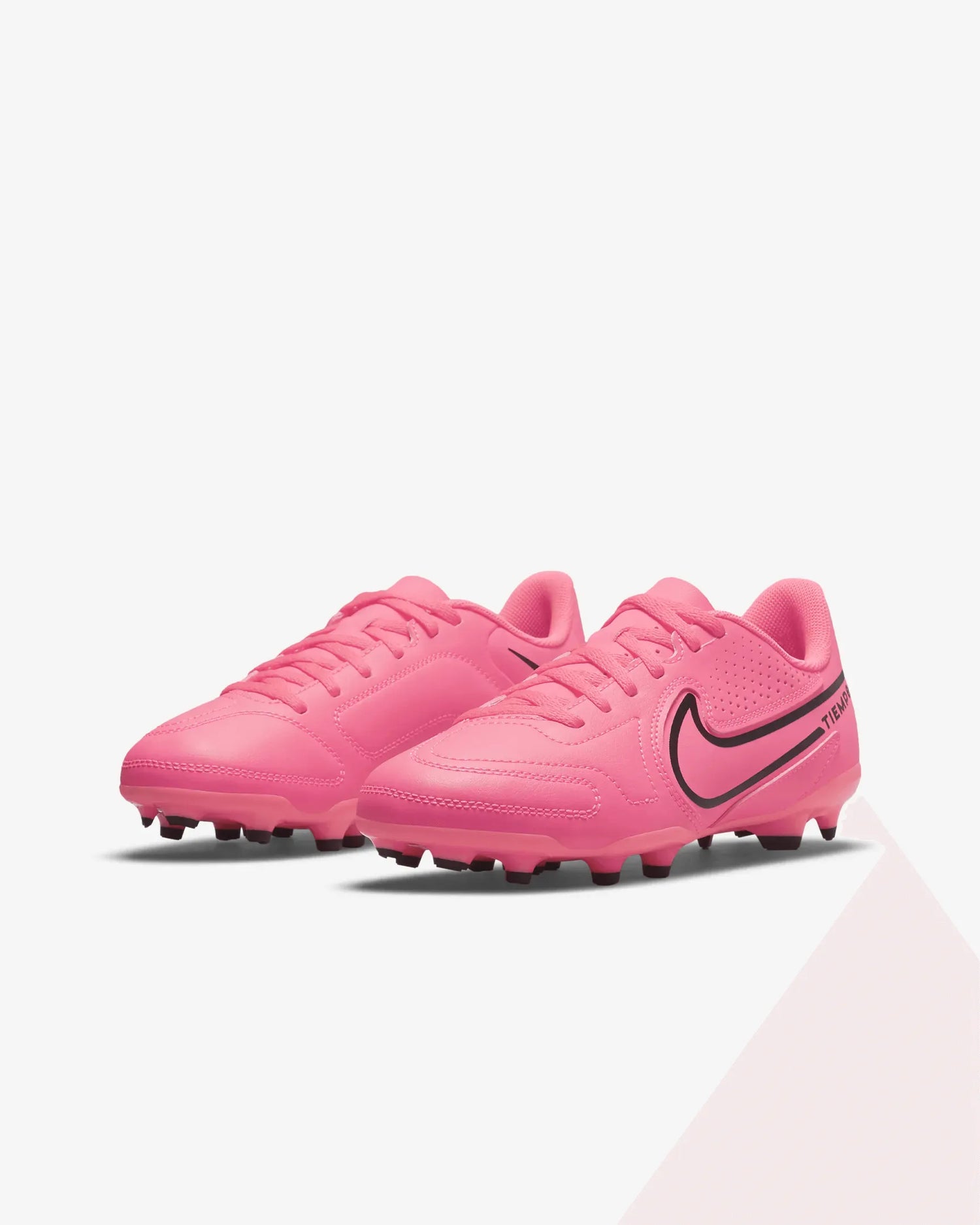 Nike JR Legend 9 Club FG-MG - Pink-Black (Pair - Diagonal)