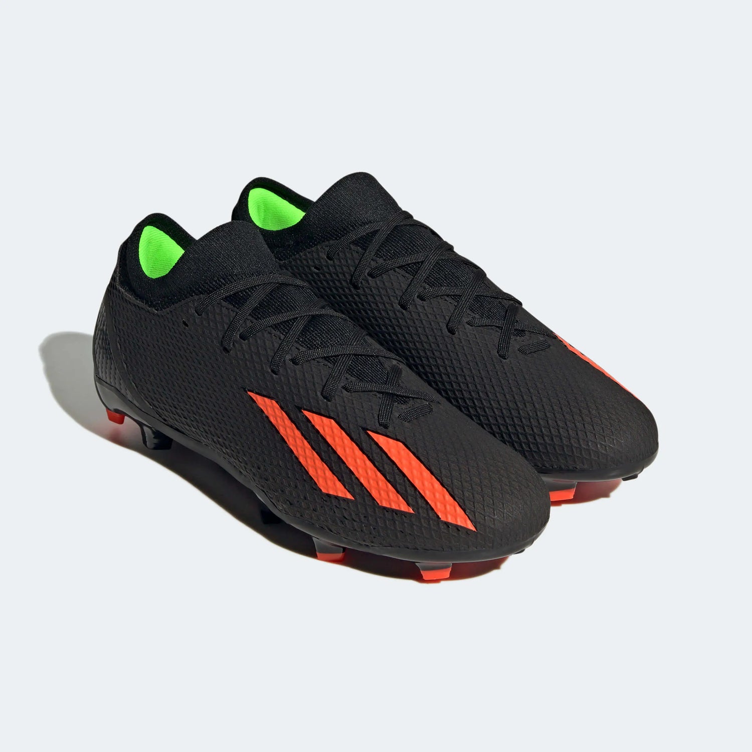 adidas X Speedportal.3 FG - Black - Solar (Pair - Front Lateral)