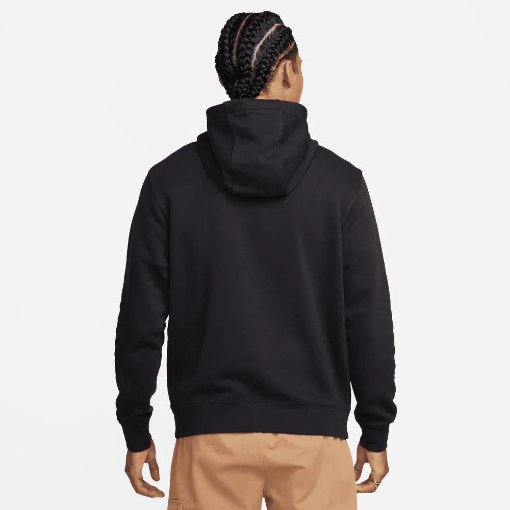 Nike 2023-24 Chelsea Men's Fleece Pullover Hoodie (Model - Back)