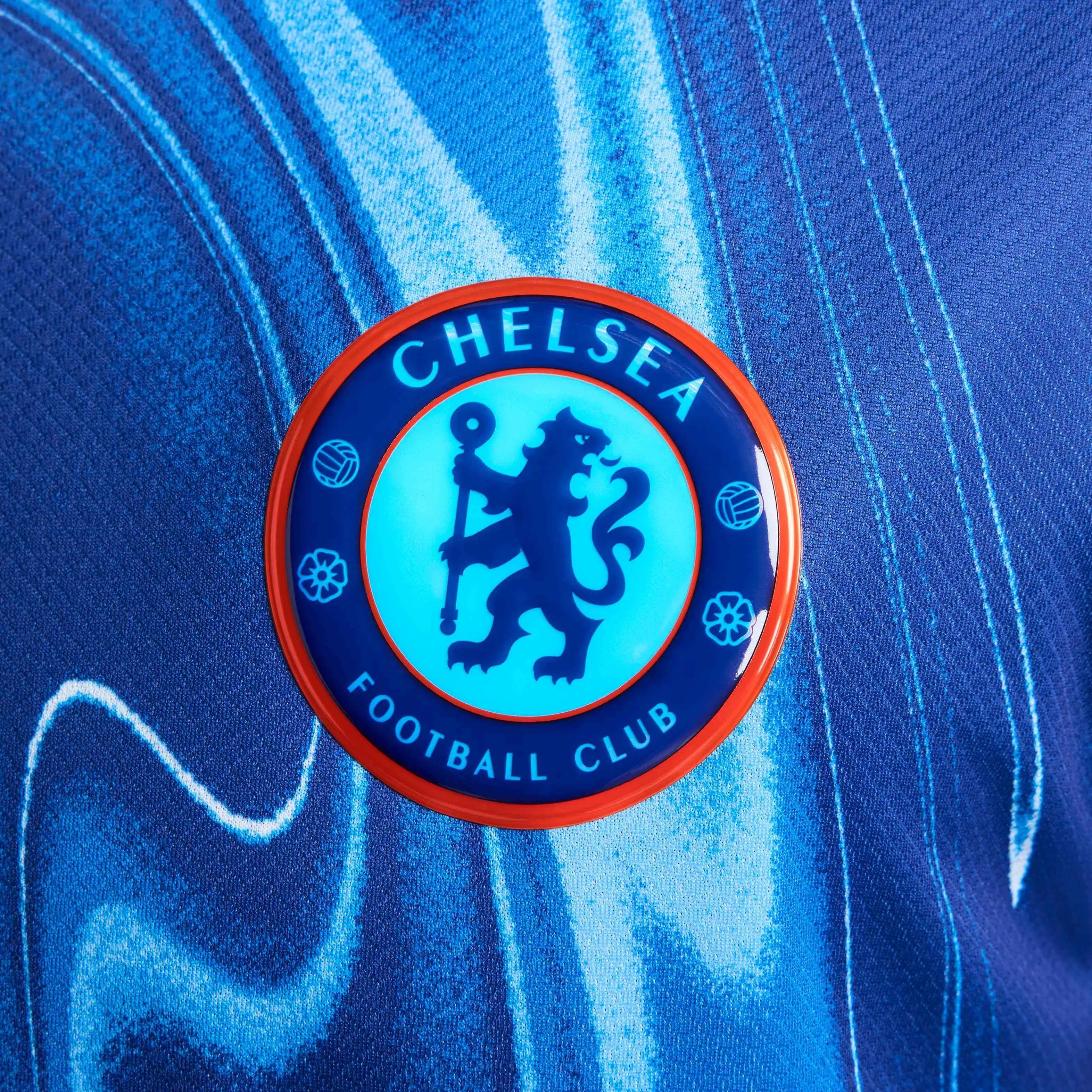 Nike 2024-25 Chelsea Men's Stadium Home Jersey (Detail 2)