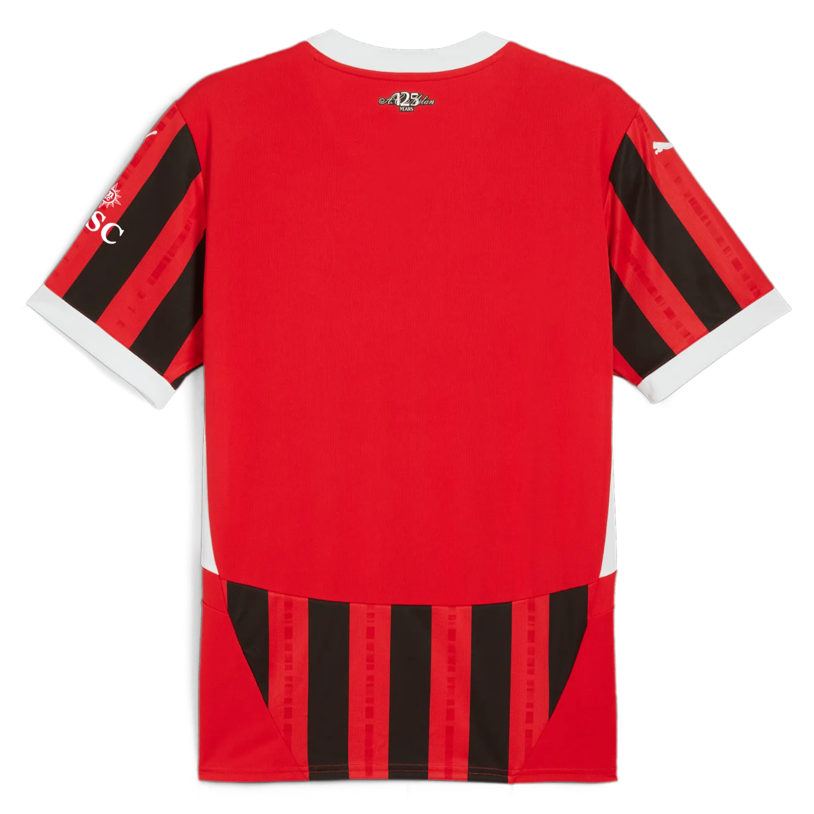 Puma 2024-25 AC Milian Men's Stadium Home Jersey (Back)