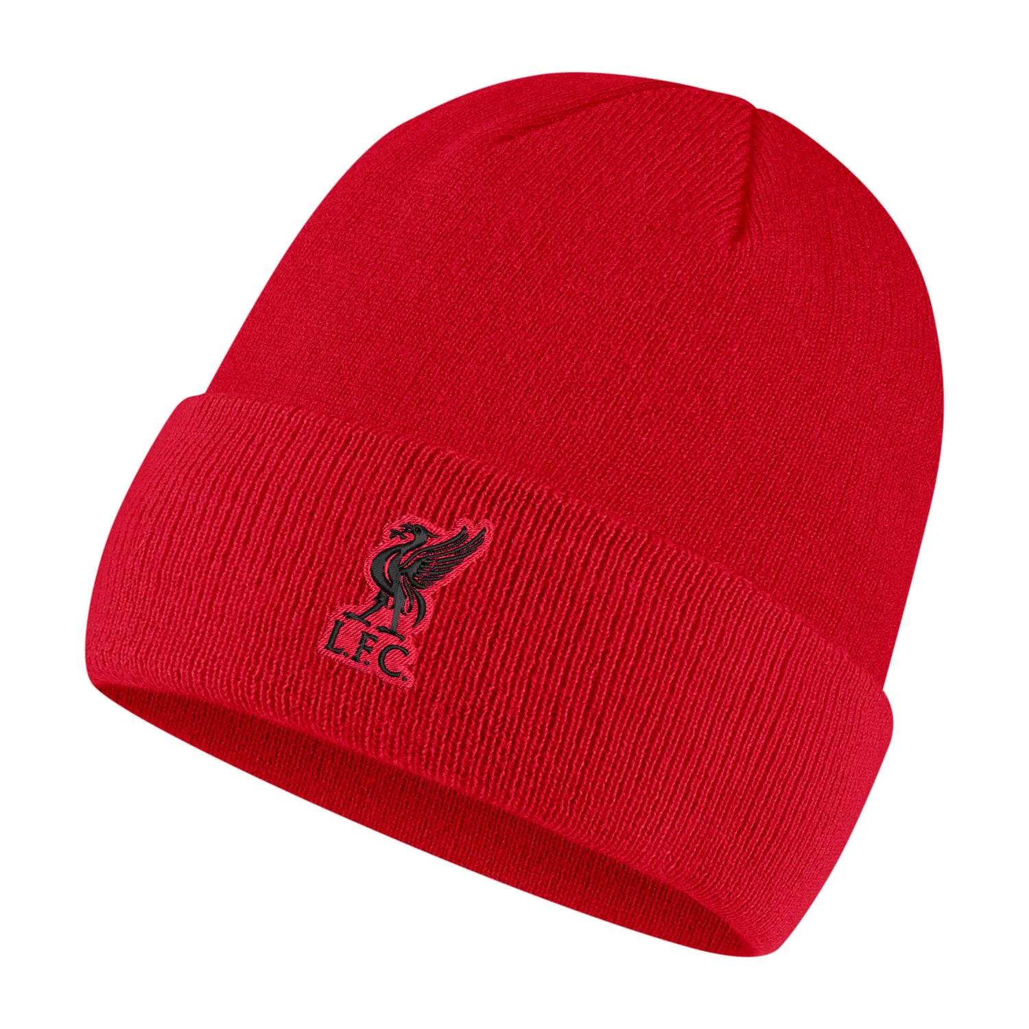 Nike 2023-24 Liverpool Cuffed Logo Beanie (Front)