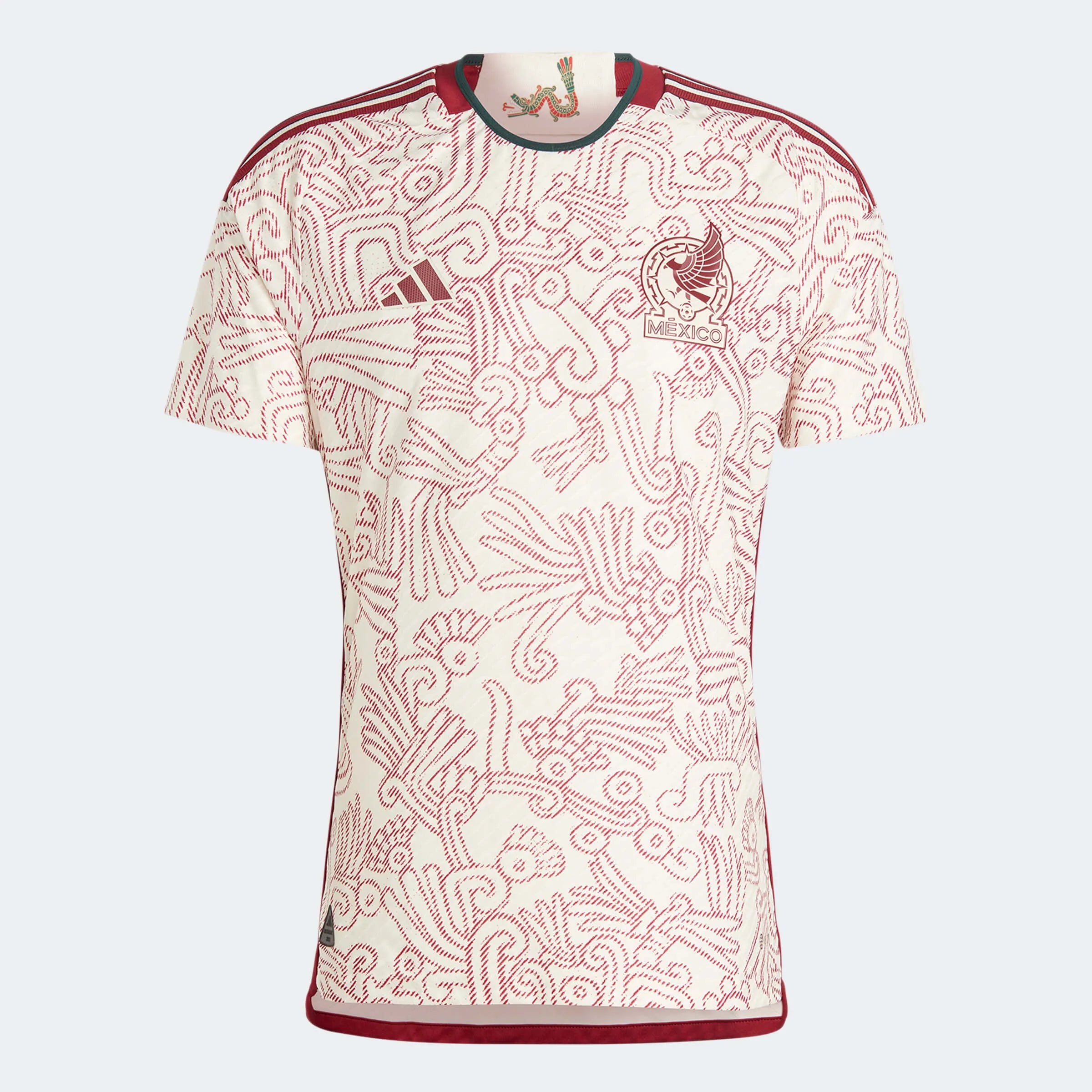adidas 2022-23 Mexico Away Authentic Jersey Wonder White (Front)