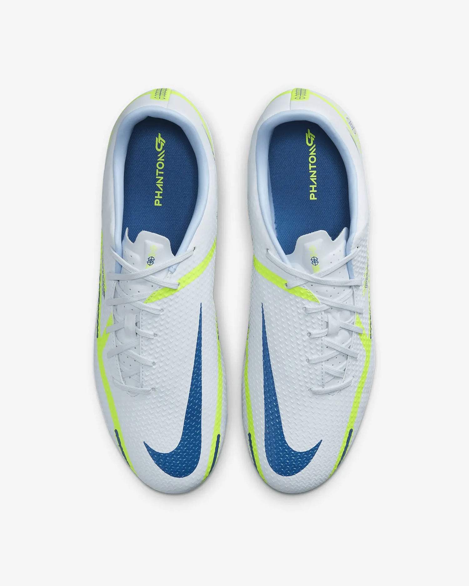 Nike Phantom GT2 Academy FG-MG - Grey-Blue Soccer Cleats