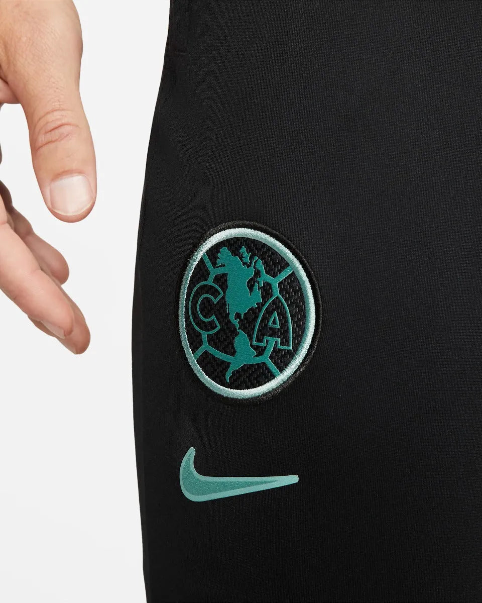Nike 2022 Club America Academy Pro KPZ Pants - Black-Healing Jade (Detail 1)