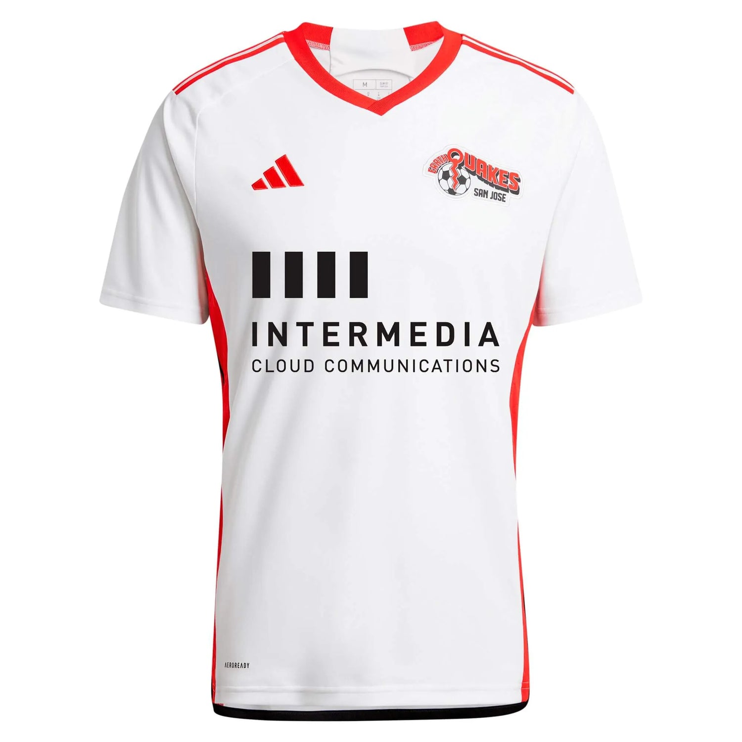 adidas 2024-25 San Jose Earthquakes Men's Stadium Away Jersey (Front)