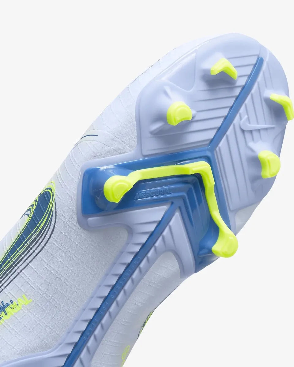 Nike JR Superfly 8 Academy FG-MG - Grey-Blue (Detail 1)