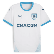 Puma 2024-25 Olympique de Marseille Men's Stadium Home Jersey (Front)