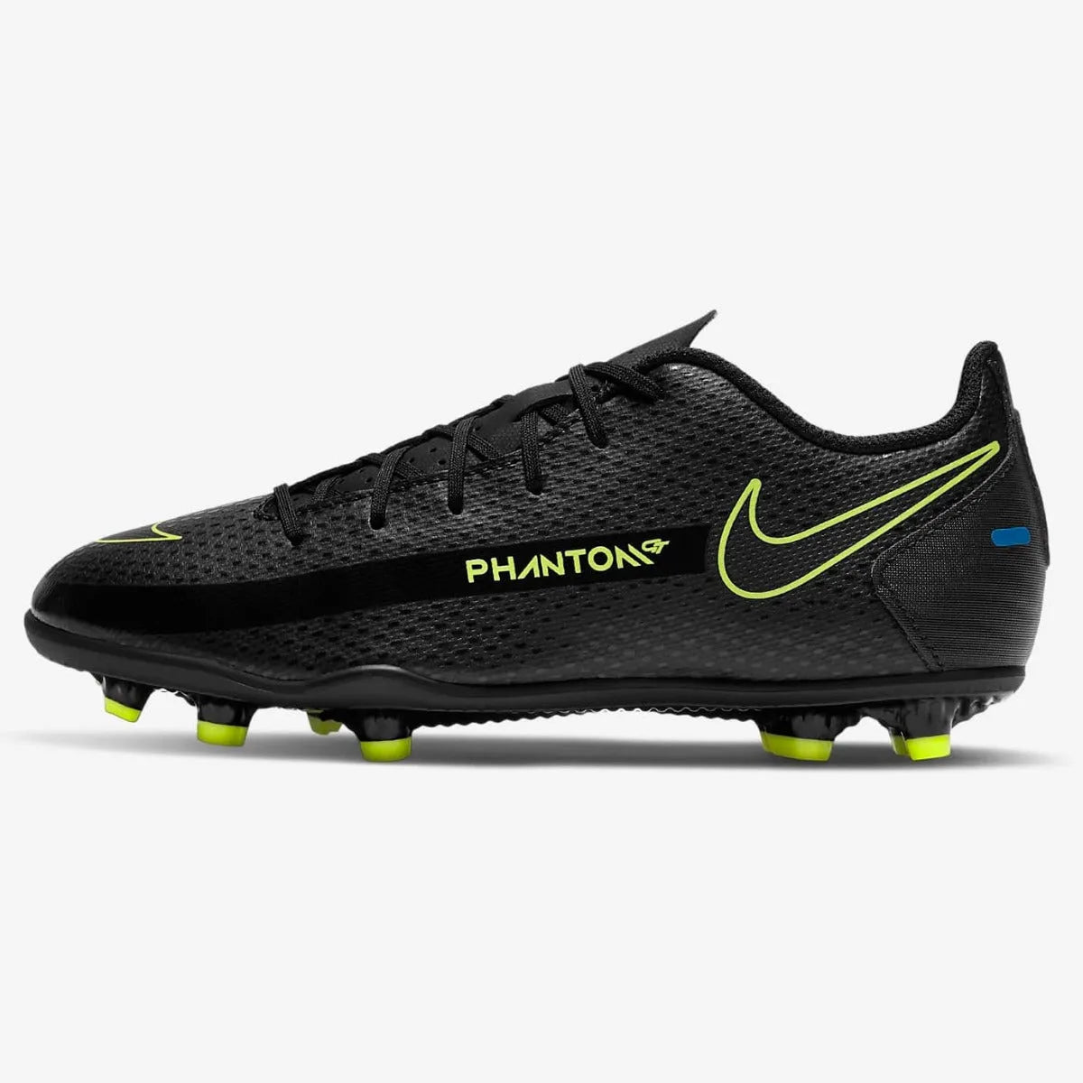 Nike JR Phantom GT Club FG-MG - Black-Volt (Side 1)