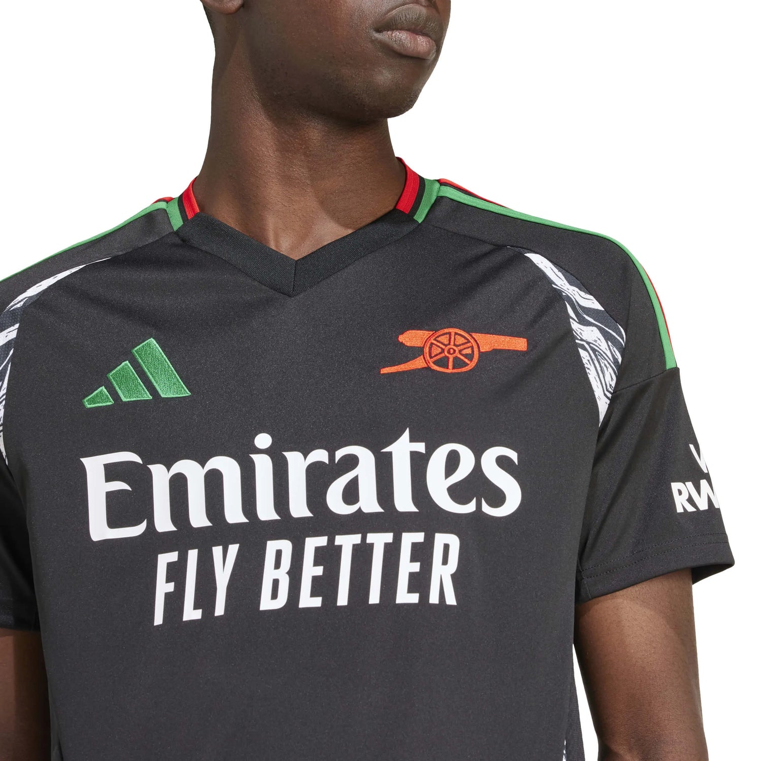 adidas 2024-25 Arsenal Men's Stadium Away Jersey (Detail 1)