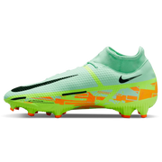 Nike Phantom GT2 Academy DF FG-MG - Mint-Blackened Blue (Side 1)