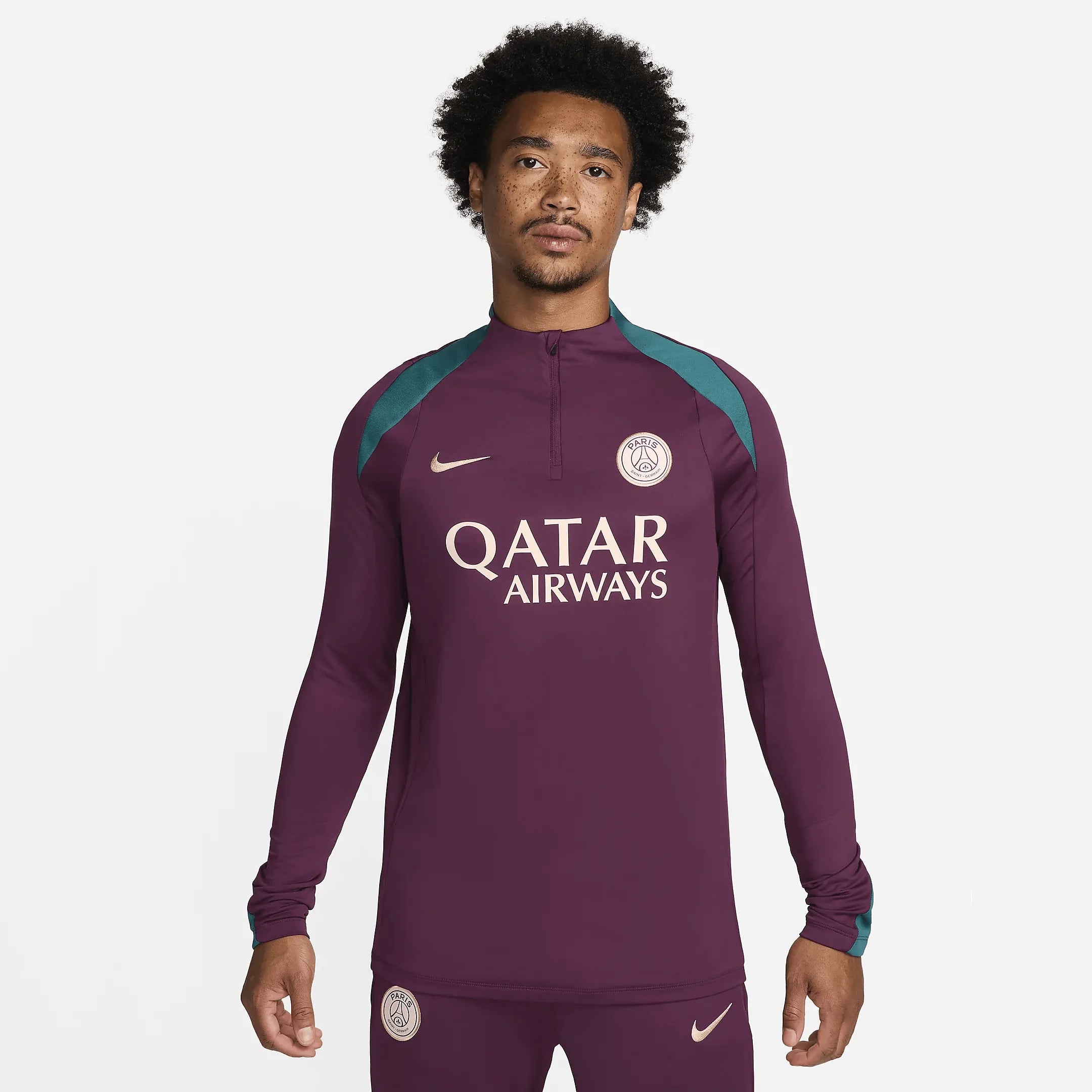 Nike 2024-25 PSG Men's DF Strike Drill Top (Model - Front)