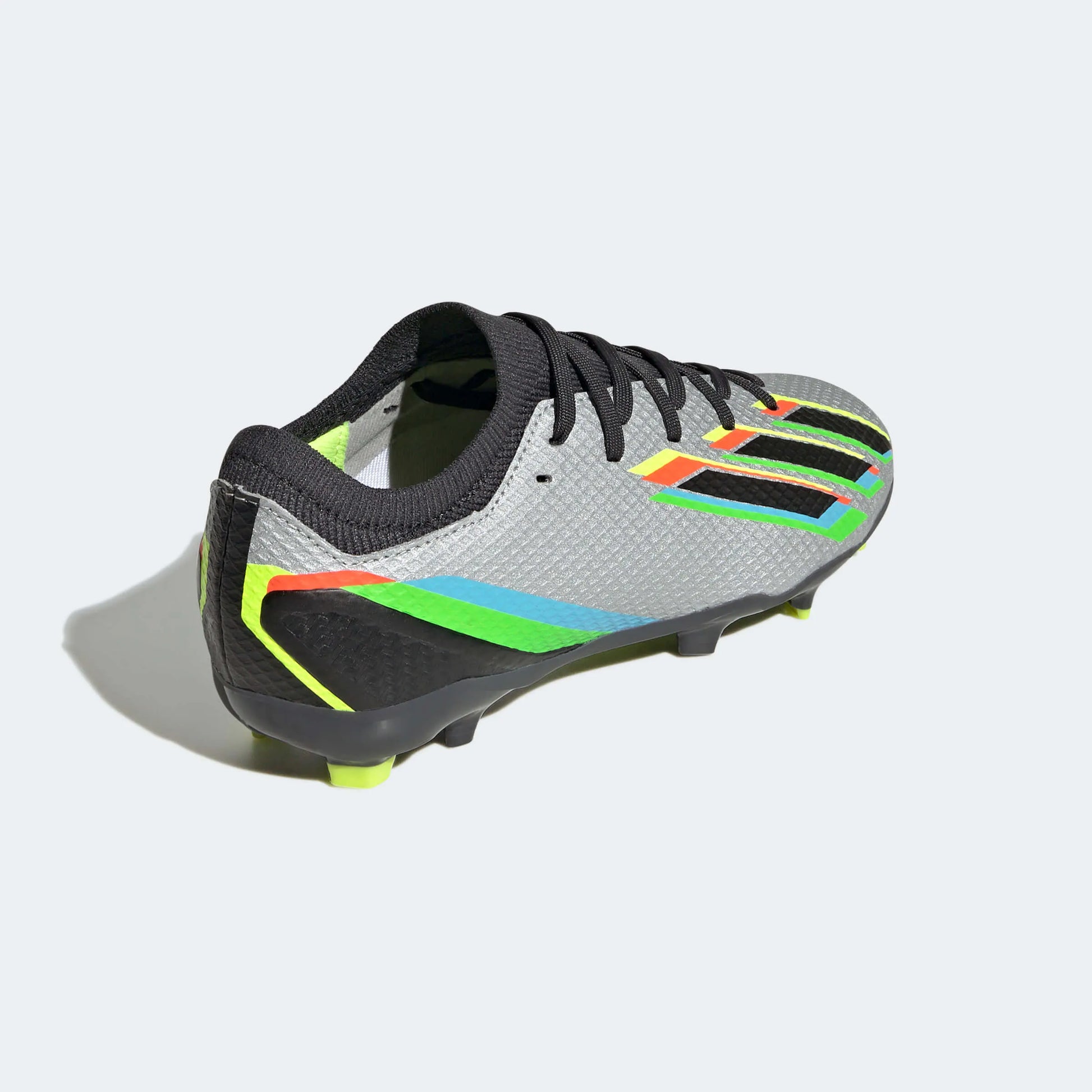 adidas Jr X Speedportal.3 FG - Silver-Black-Yellow (Diagonal 2)