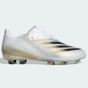Adidas JR X Ghosted.1 FG - White-Black-Gold