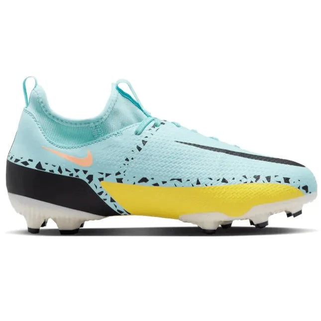 Nike Jr Phantom GT2 Academy DF FGMG - Glacier Ice-Black (Side 2)