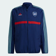 Adidas 2021-22 Arsenal Icons Woven Track Jacket - Mystery Blue (Front)