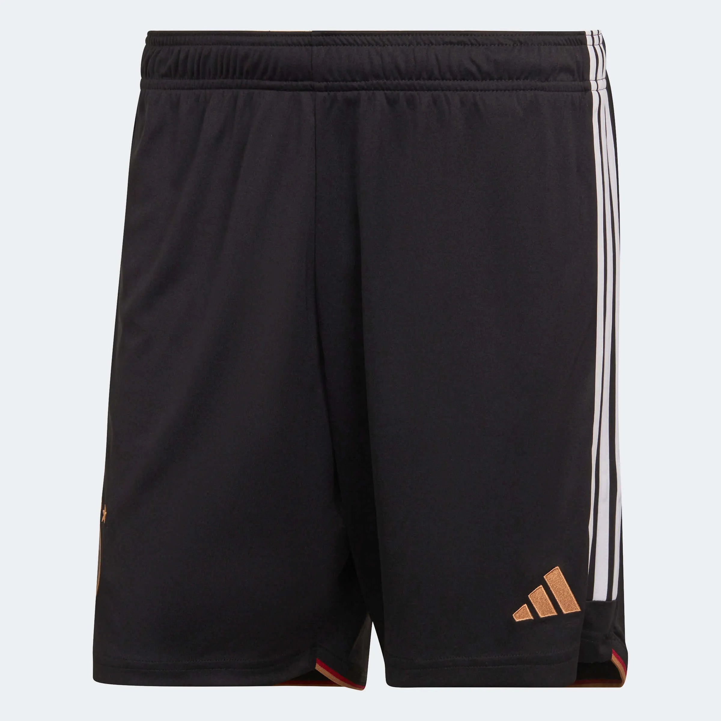 adidas 2022-23 Germany Home Shorts - Black (Front)