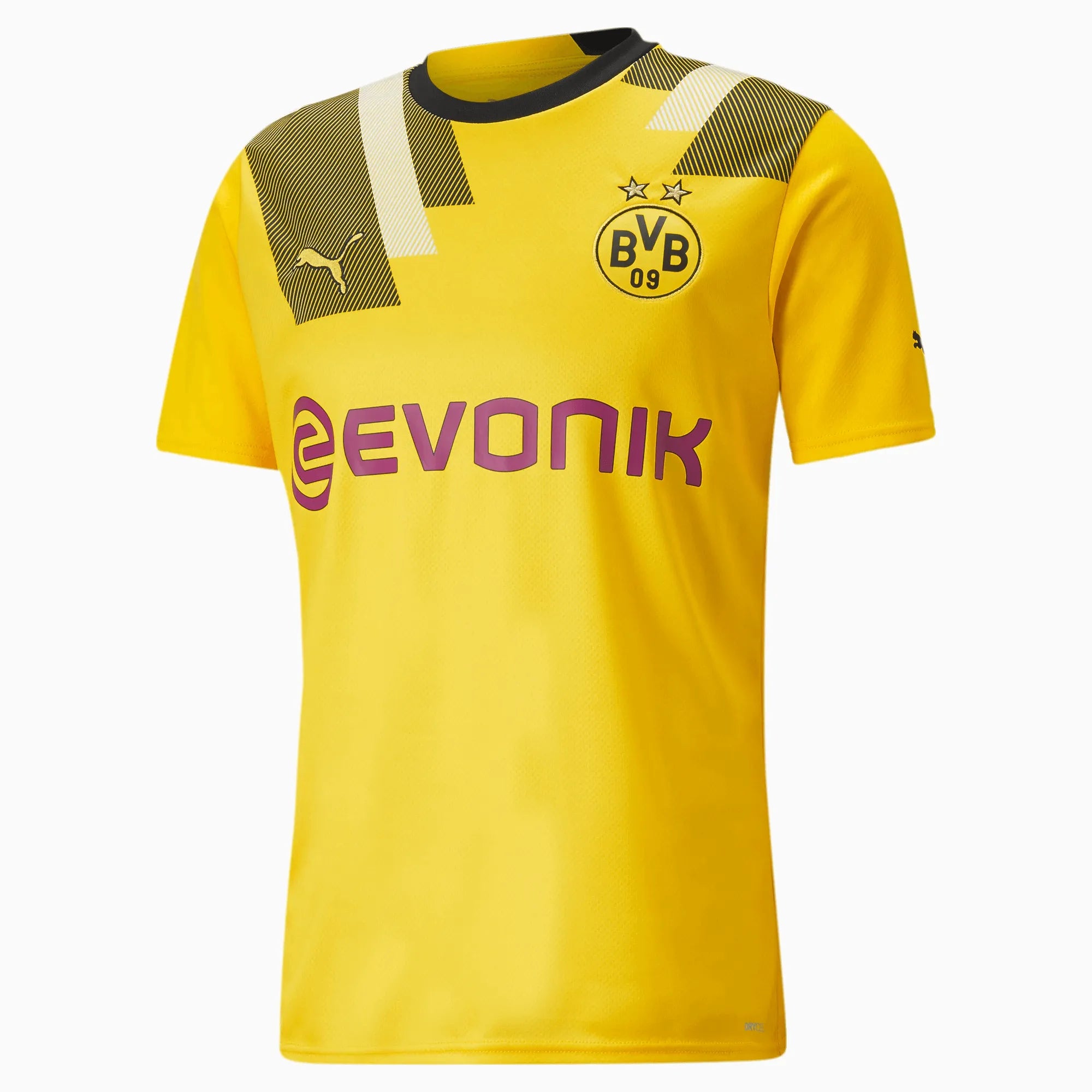 Puma 2022-23 Borussia Dortmund Cup Jersey - Cyber Yellow (Front)