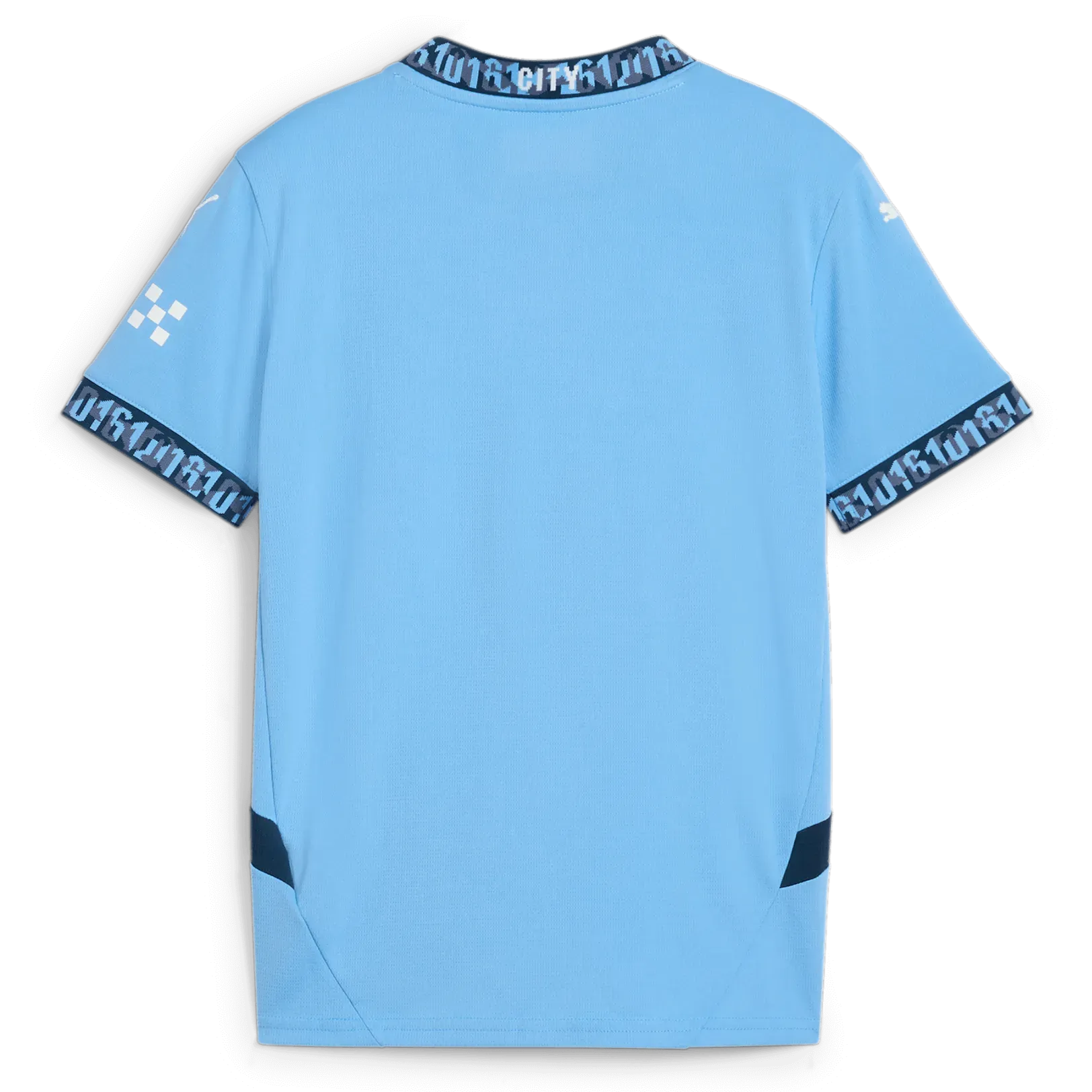 Puma 2024-25 Manchester City Youth Stadium Home Jersey (Back)