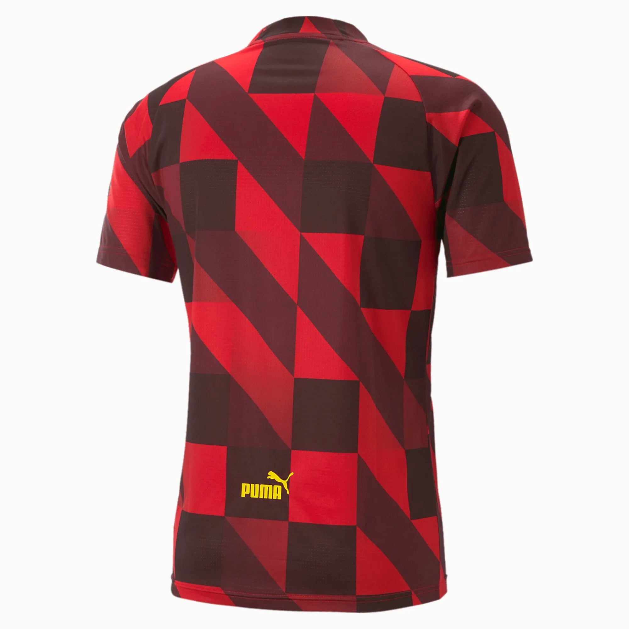 Puma Manchester City Pre-Match Jersey - Red - Black (Back)
