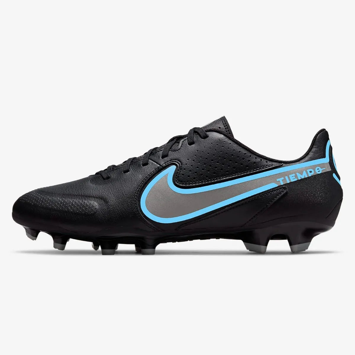 Nike Legend 9 Academy FG-MG - Black-Blue (Side 1)