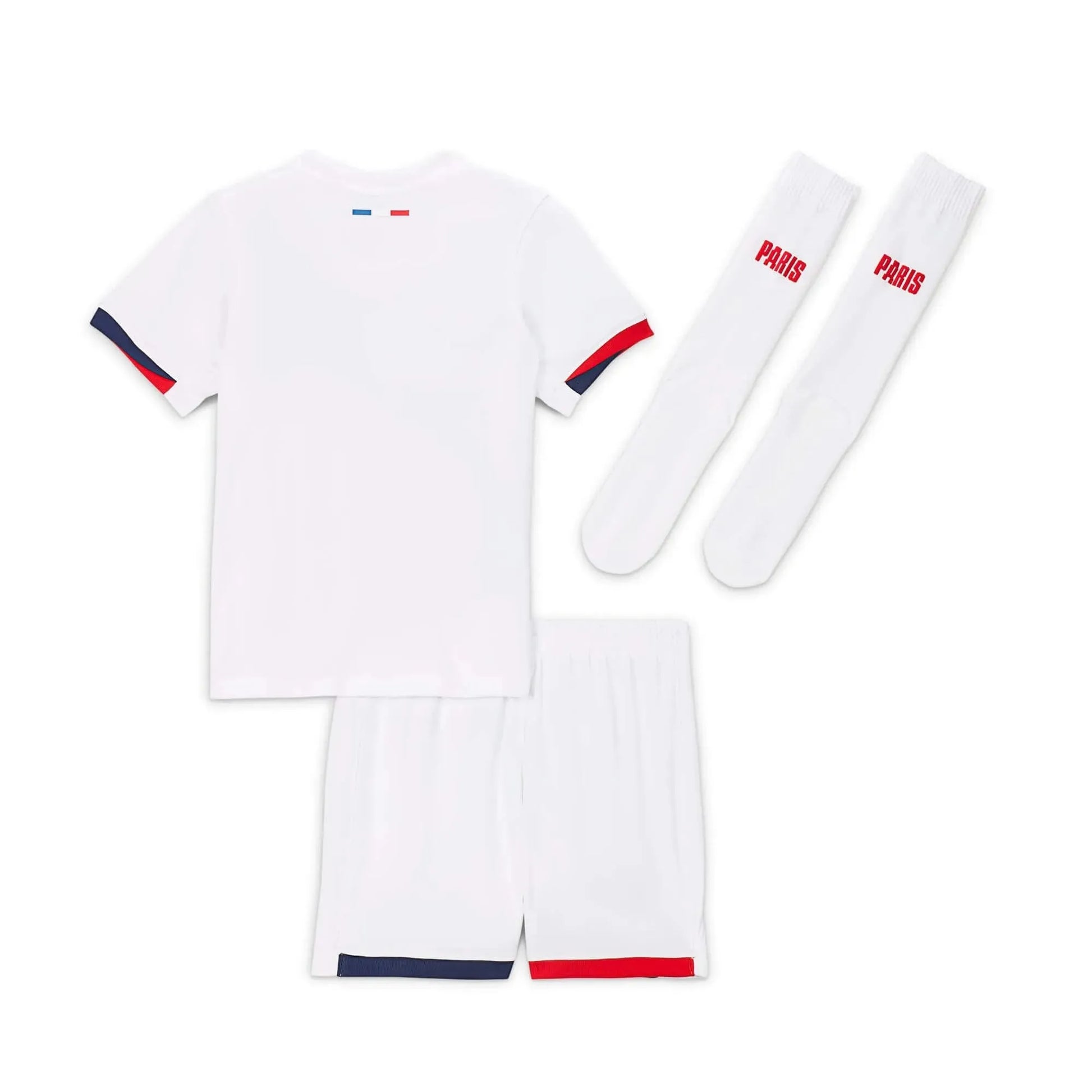 Nike 2024-25 PSG Youth Stadium Away Jersey 3-Piece Kit (Back)