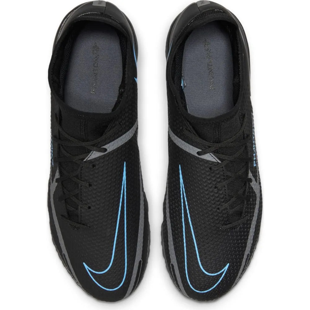 Nike Phantom GT2 Academy DF TF - Black-Blue (Pair - Top)