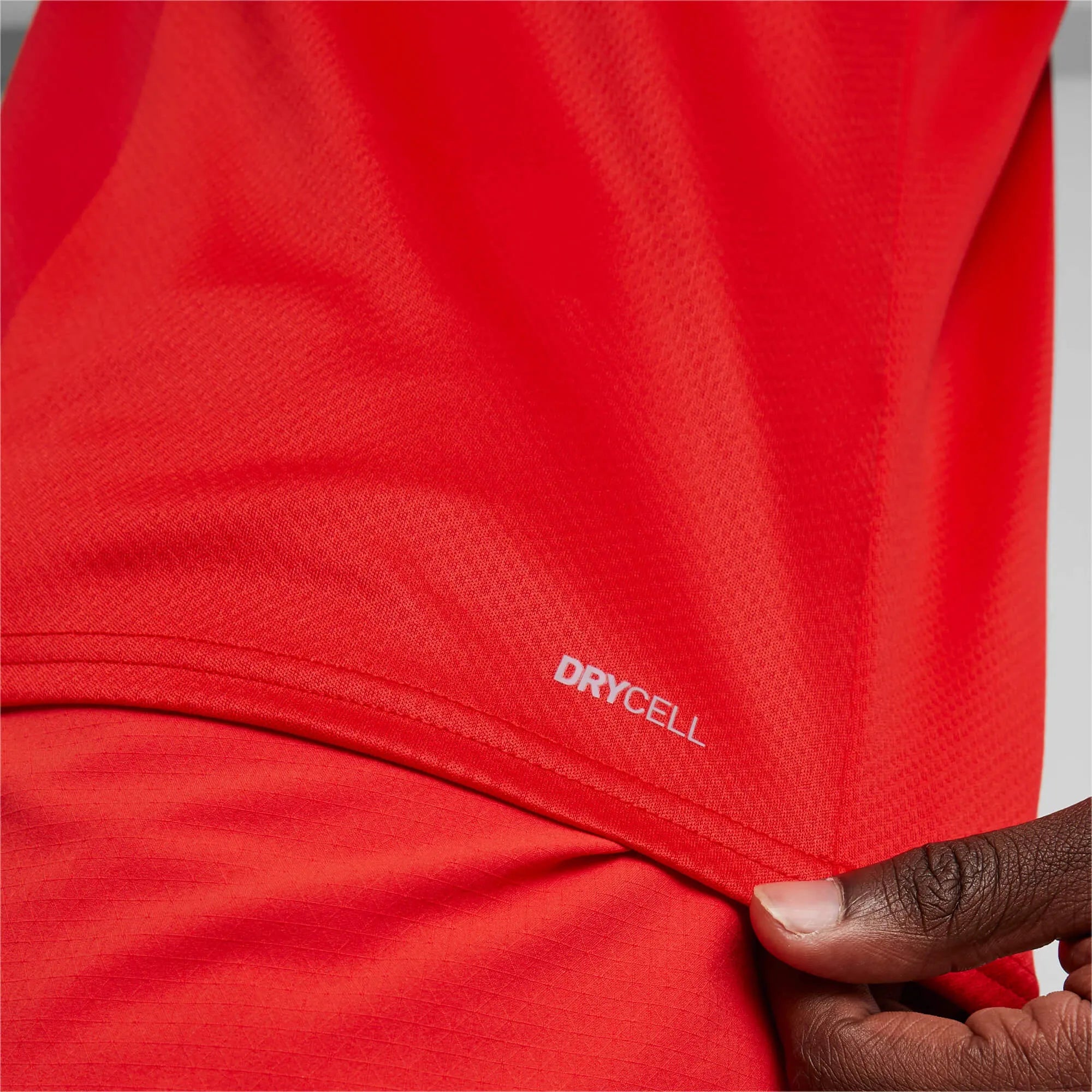 Puma 2022-23 Ghana Away Jersey Red-Yellow (Detail 2)