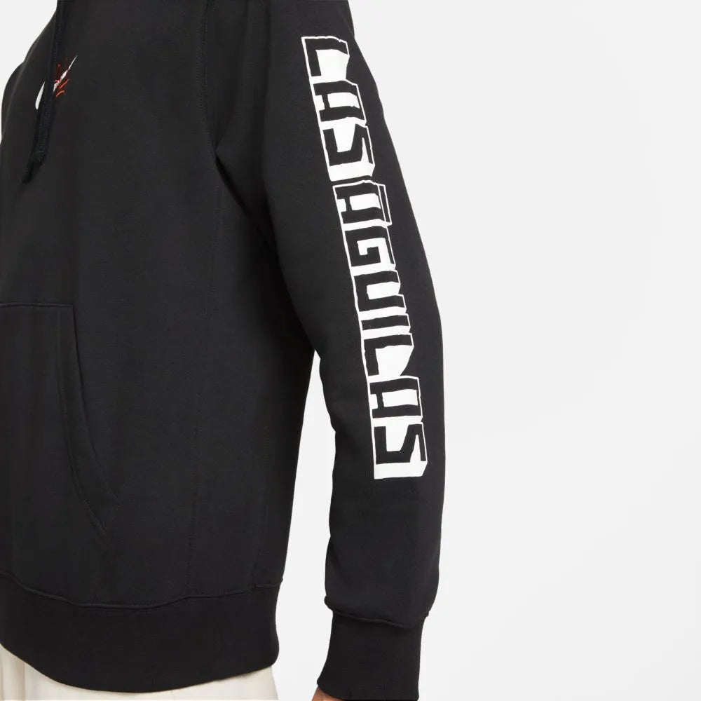 Nike 2021-22 Club America PO Fleece Hoodie - Black (Detail 2)
