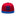 Fan Ink Collection Barcelona Retro Capsule Snapback Hat - Scarlet-Calming Blue