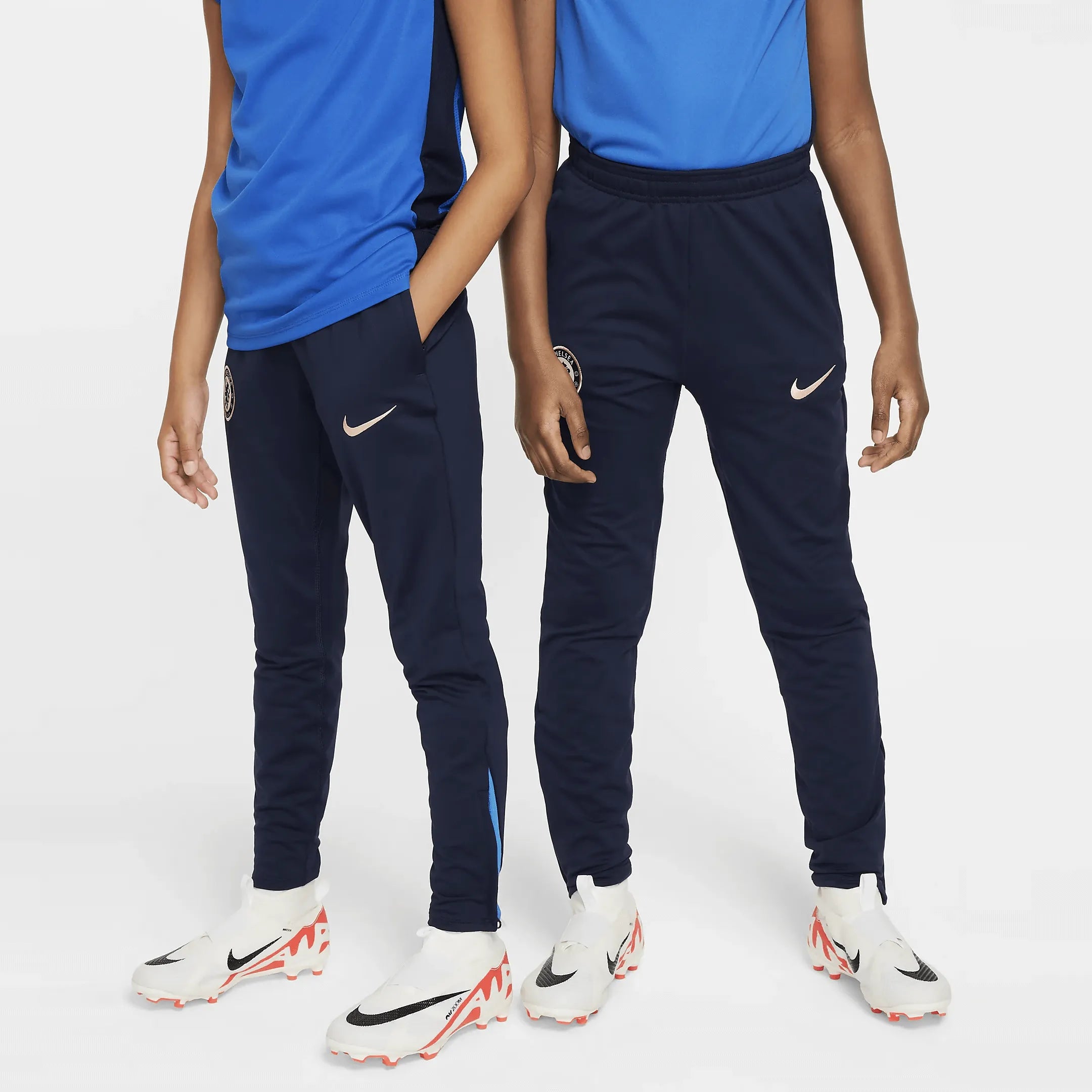 Nike 2024-25 Chelsea Youth Dri-Fit Knit Pants (Model - Front)