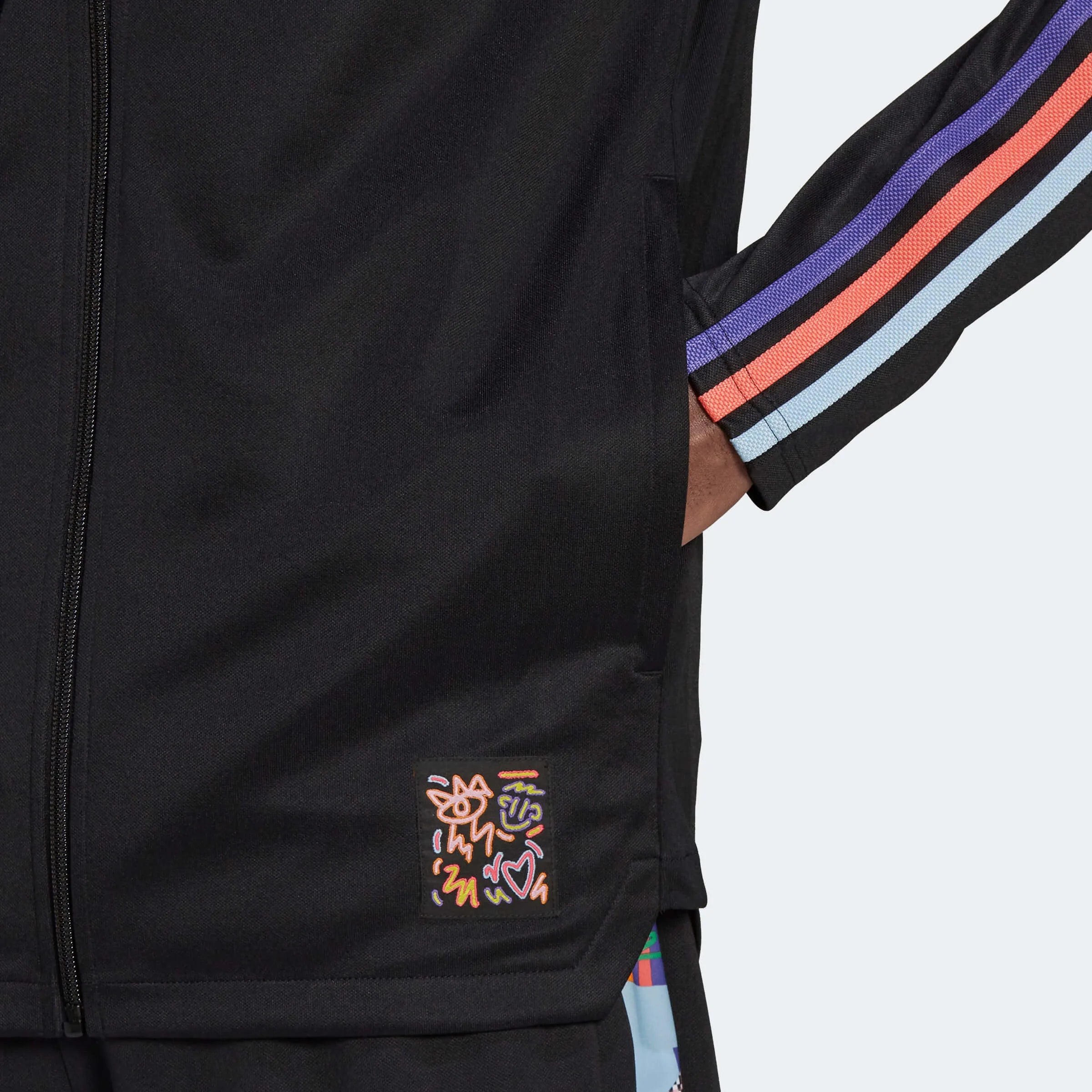adidas Men's Tiro Pride Jacket (Detail 2)