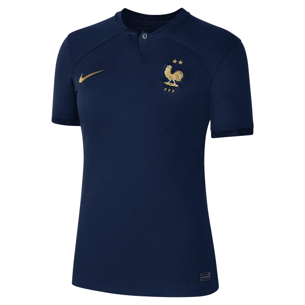 Nike 2022-23 France Women's Home Jersey - Navy (Front)