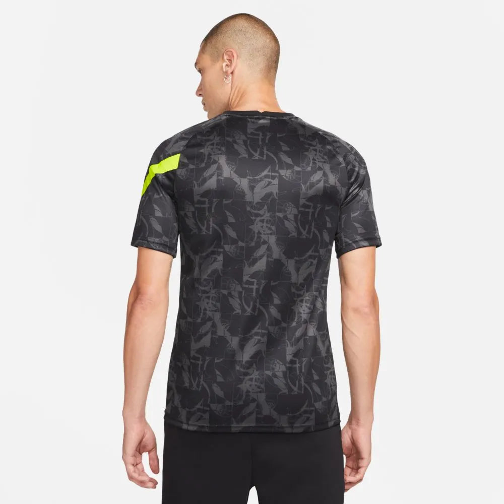 Nike 2021-22 Tottenham DF Pre-Match Jersey - Black (Model - Back)