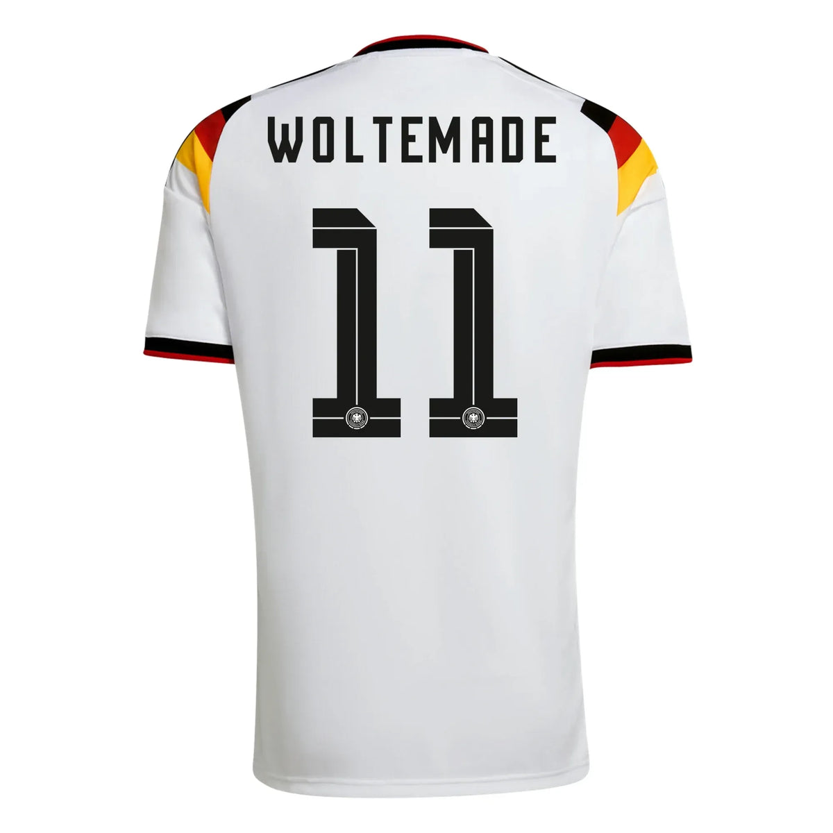 adidas 2026 Germany Men's Stadium Home Soccer Jersey (Woltemade)