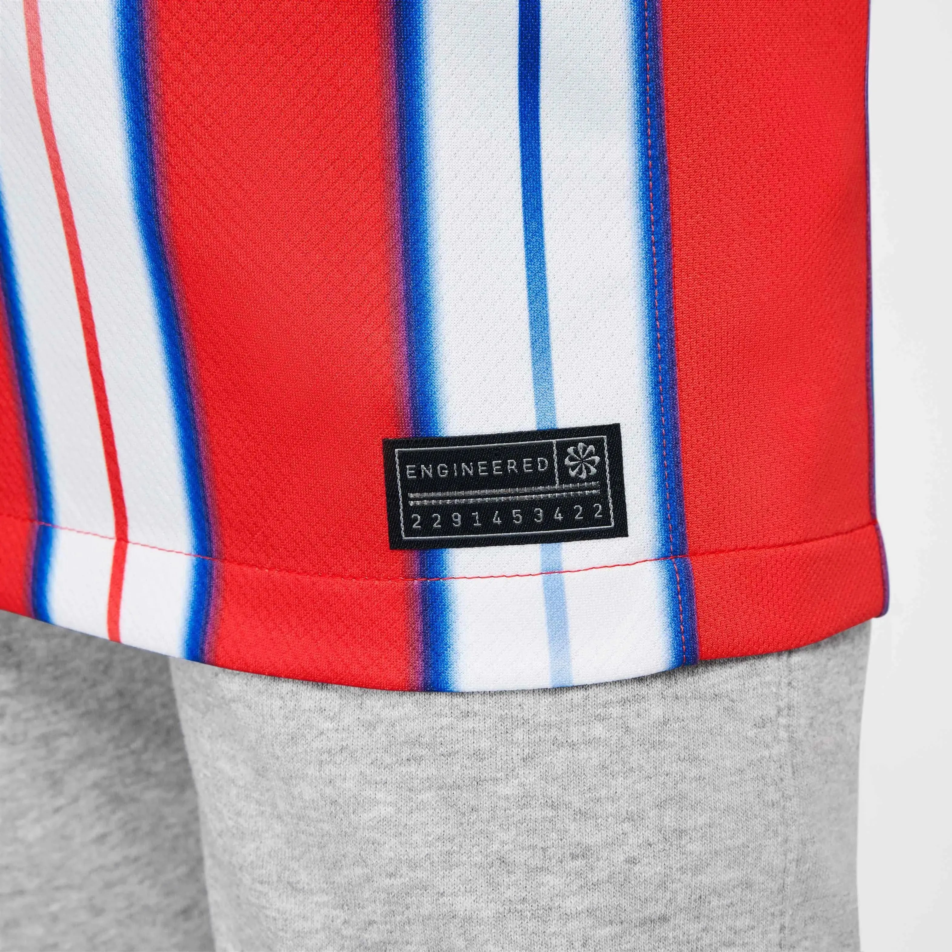 Nike 2024-25 Atletico Madrid Youth Stadium Home Jersey (Detail 5)