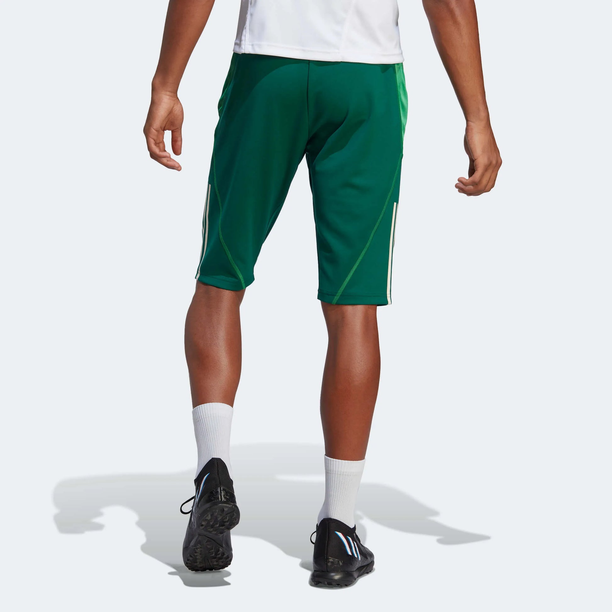 adidas 2022-23 Mexico Tiro 1/2 Pants Green (Model - Back)