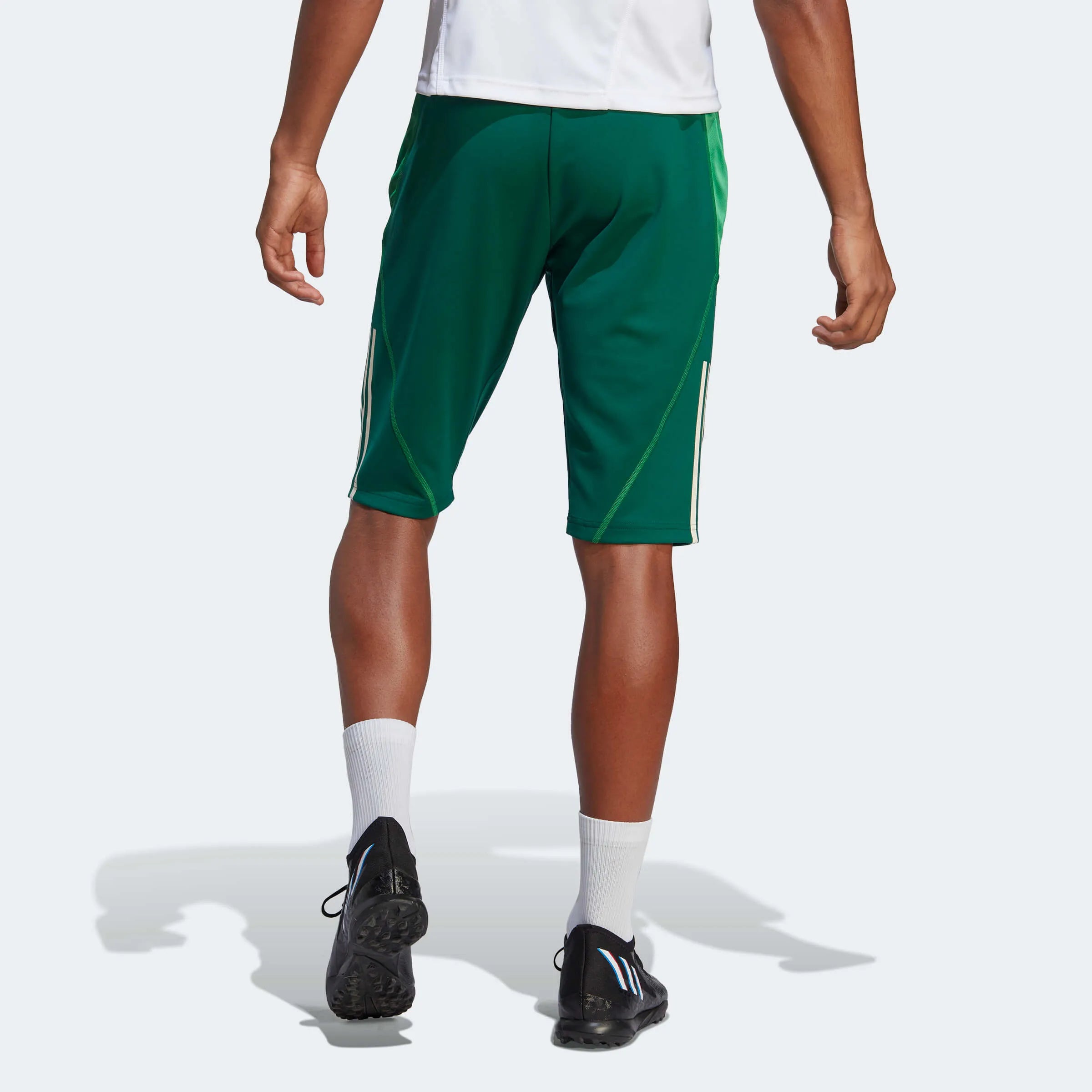 adidas 2022-23 Mexico Tiro 1/2 Pants Green (Model - Back)