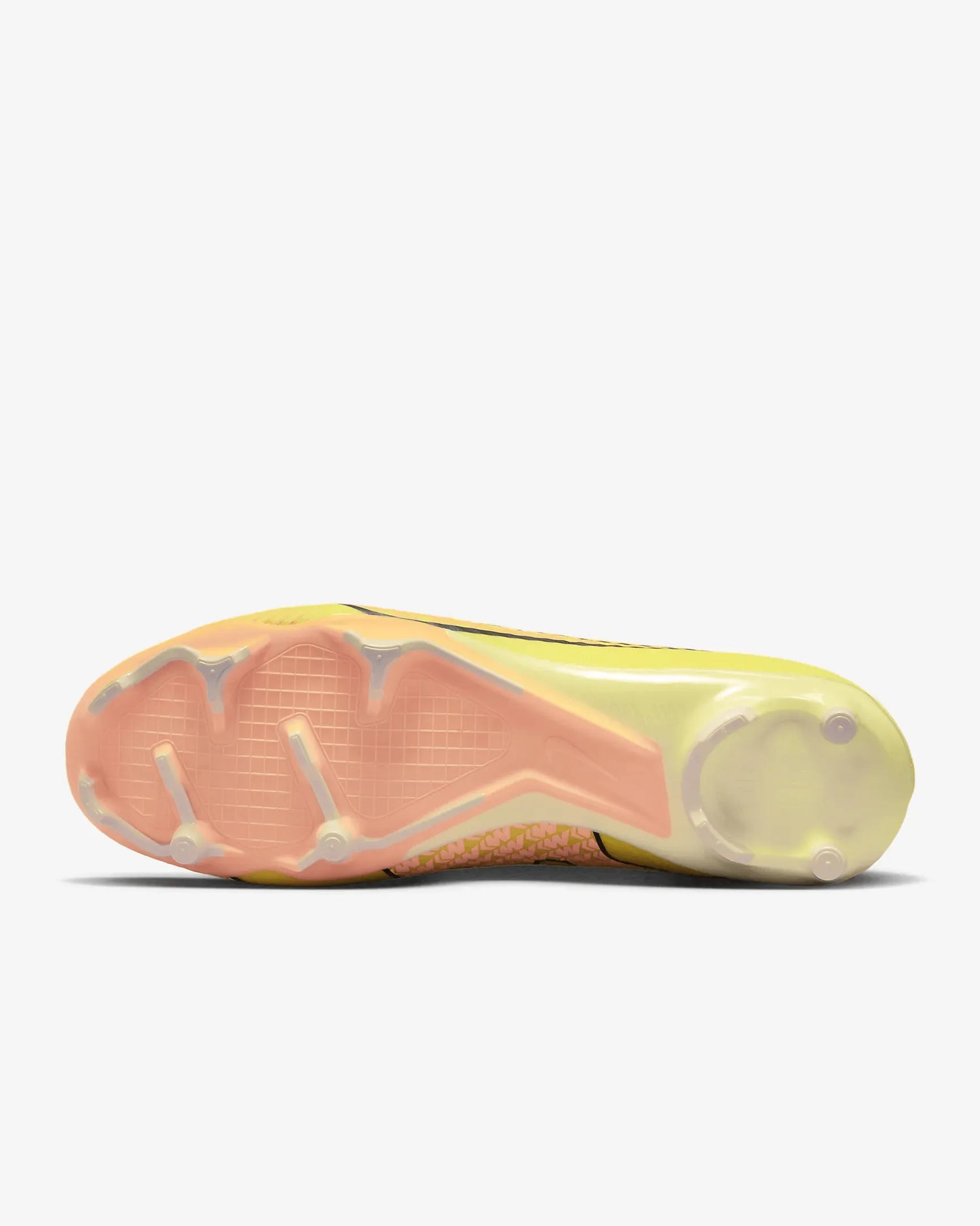 Nike Zoom Superfly 9 Academy FG-MG - Yellow Strike-Sunset Glow (Bottom)